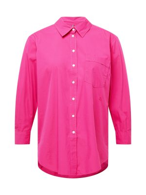 Bluza Tommy Hilfiger Curve roza