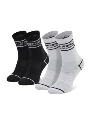 Чорапи Karl Lagerfeld бяло