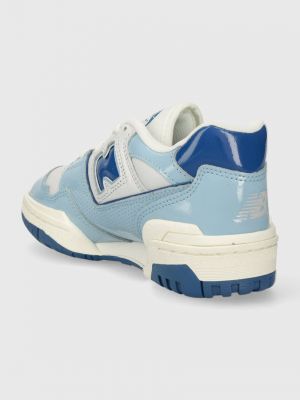 Bőr sneakers New Balance 550 kék