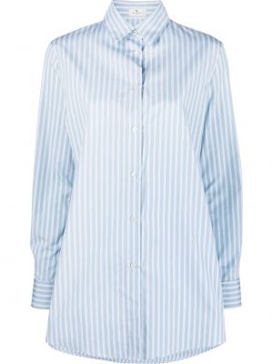 Camicia a righe Etro blu