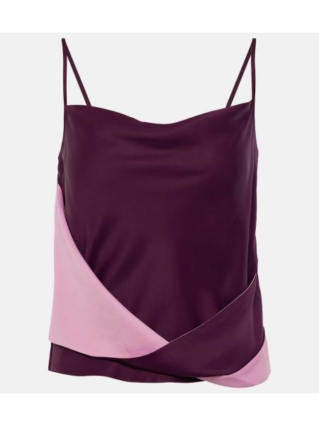 Drapert sateng tank top Jw Anderson lilla