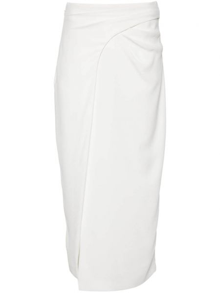 Plisirani suknja s prorezom Iro bijela