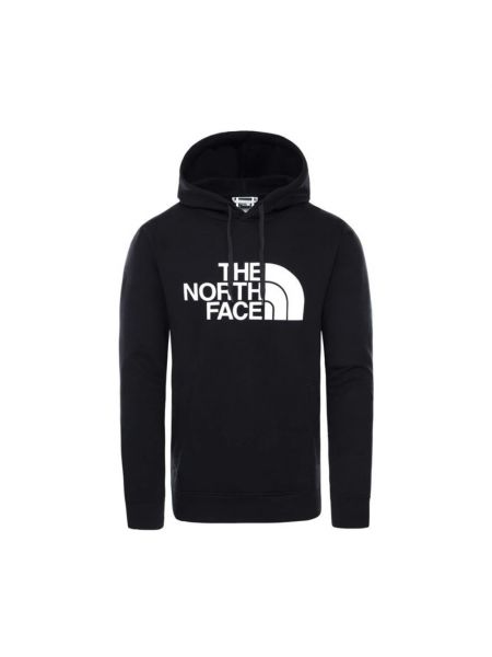 Bluza z kapturem bawełniana The North Face czarna