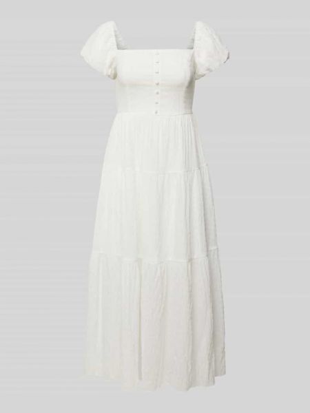 Rozkloszowana sukienka Apricot biały