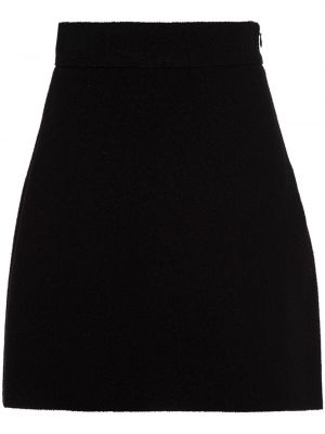 Mini sukně Miu Miu, černá