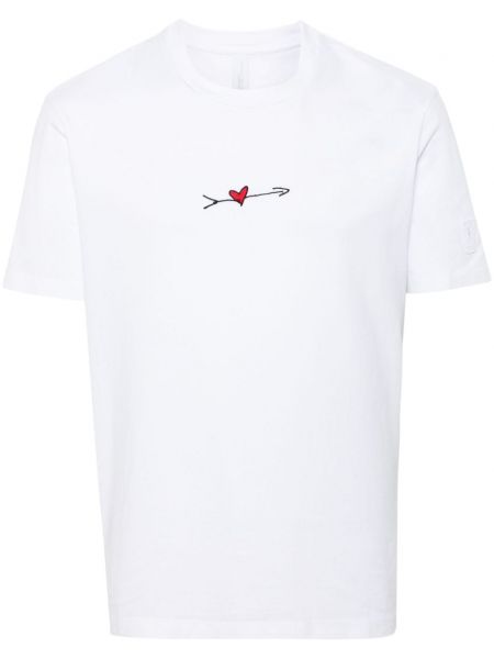 T-shirt avec applique Neil Barrett blanc