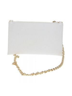 Bolso clutch con tachuelas Chiara Ferragni Collection blanco