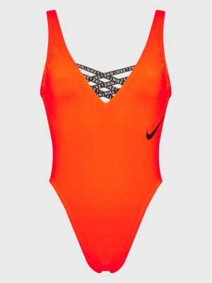 Strój kąpielowy Sneakerkini NESSC254 Pomarańczowy Nike