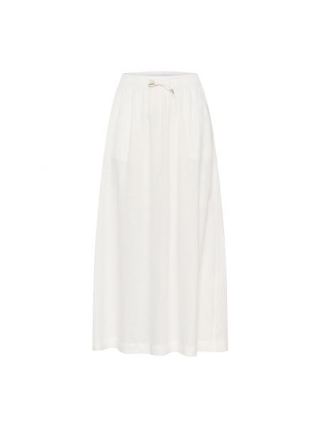 Długa spódnica Inwear biała