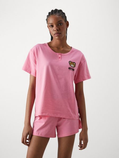 Пижама Moschino Underwear розовая