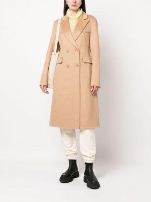 Manteau en laine P.a.r.o.s.h. beige
