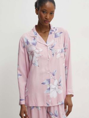Pidžama Answear Lab ružičasta