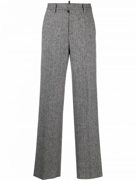 Pantalones de espiga Dsquared2 gris