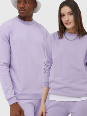 Bombažni pulover Arkk Copenhagen vijolična