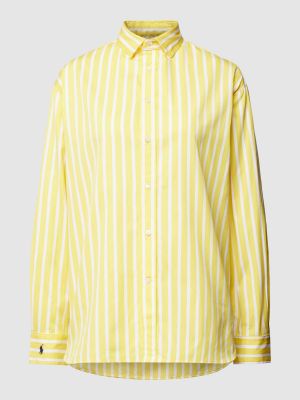 Bluzka bawełniana relaxed fit Polo Ralph Lauren żółta