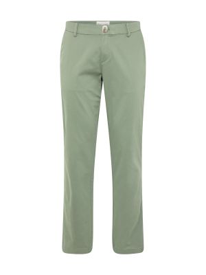 Pantaloni chino Bruun & Stengade verde