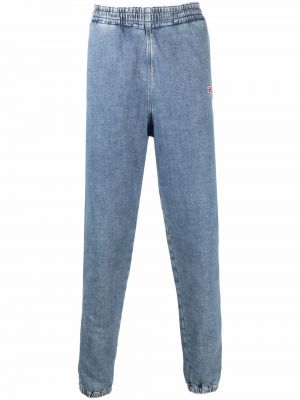 Relaxed fit skinny fit džinsai Diesel mėlyna