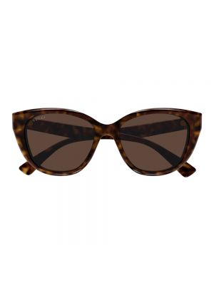 Gafas de sol elegantes Gucci marrón
