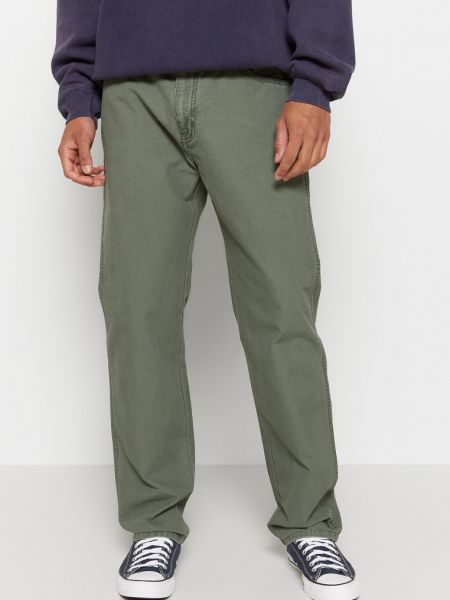 Zielone spodnie klasyczne Wrangler