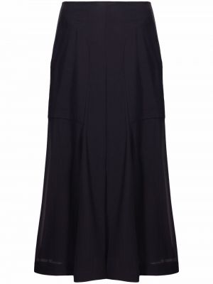 Midi sukně Ferragamo černé
