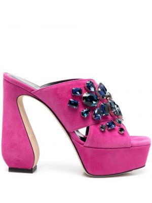 Hæler pumps Sergio Rossi rosa