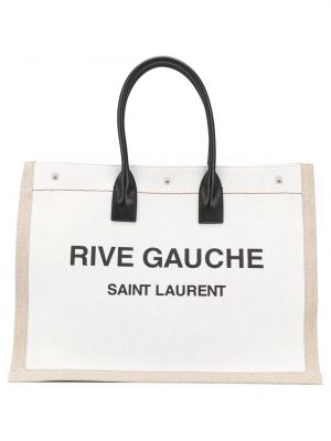 Bolso shopper con estampado Saint Laurent