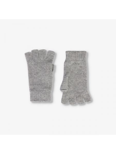 Кашемировые перчатки Johnstons серые