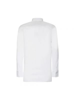 Camisa slim fit de algodón Givenchy blanco