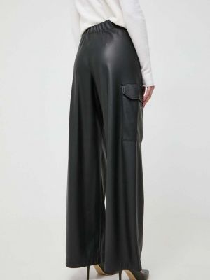 Kalhoty s vysokým pasem Max&co. černé