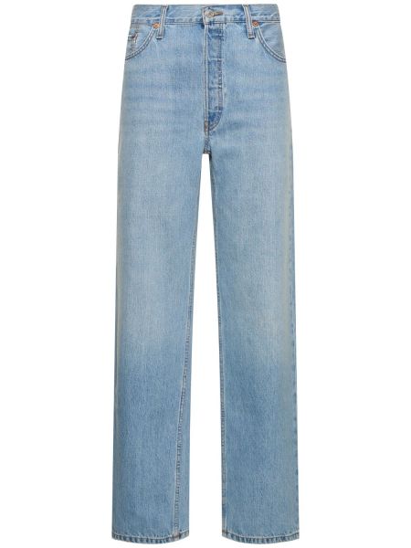 Afslappet jeans Re/done blå