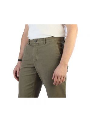 Pantalones chinos con botones Tommy Hilfiger verde