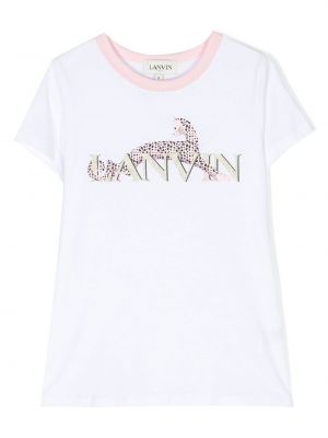 T-shirt con stampa Lanvin Enfant
