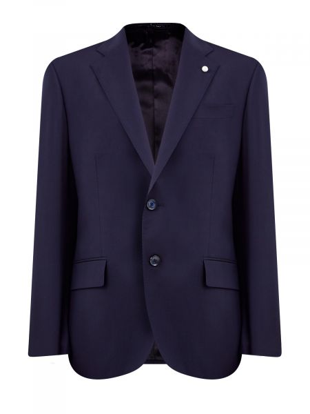 Шерстяной пиджак L.b.m. 1911 синий
