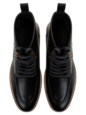 Auliniai batai su raišteliais Dreimaster Klassik juoda