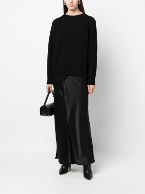 Pullover mit rundem ausschnitt Róhe schwarz