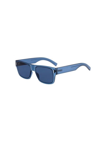 Niebieskie okulary przeciwsłoneczne Dior
