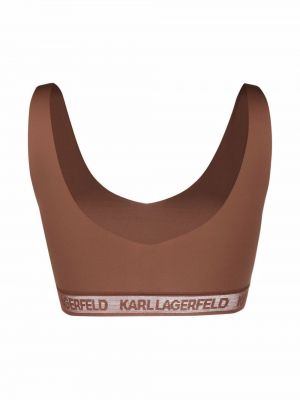 Soutien-gorge Karl Lagerfeld marron