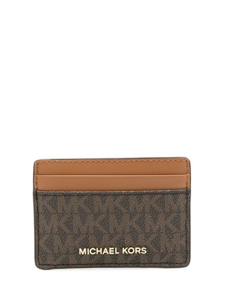 Lompakko Michael Michael Kors ruskea