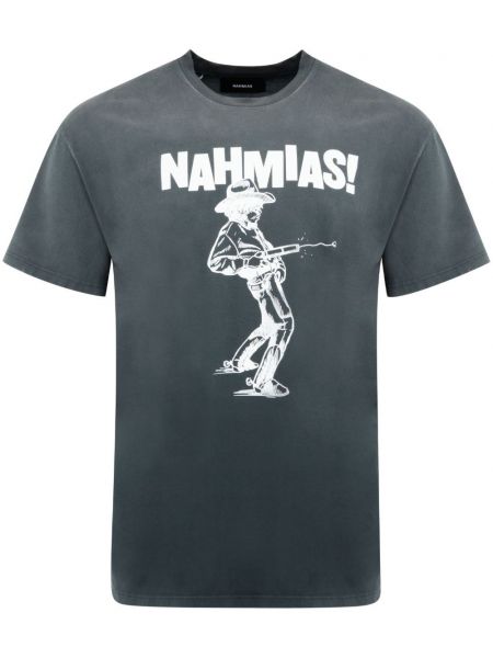 T-shirt Nahmias sort