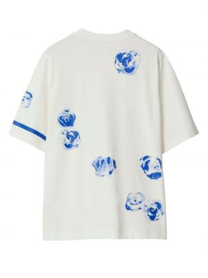 T-shirt en coton à imprimé Burberry