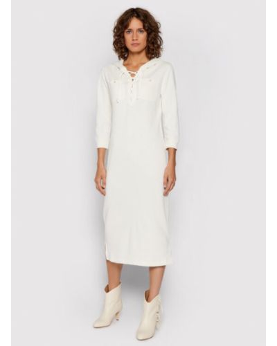 Polo Ralph Lauren Kötött ruha Lsl 211843243001 Fehér Regular Fit
