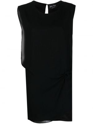 Sukienka koktajlowa bez rękawów Andrea Ya'aqov czarna