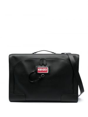 Кожаный куфар Kenzo черно