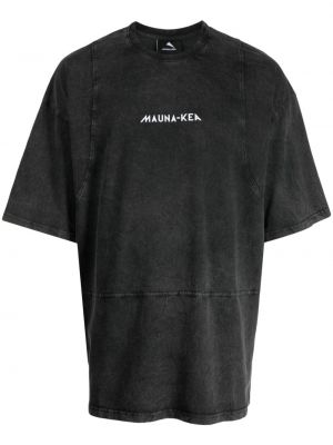 Тениска с принт Mauna Kea сиво