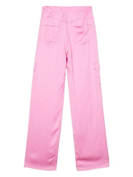 Cargo kalhoty Chiara Ferragni růžové