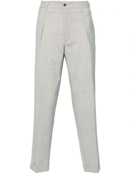 Pantaloni cu pliu presat Briglia 1949 gri