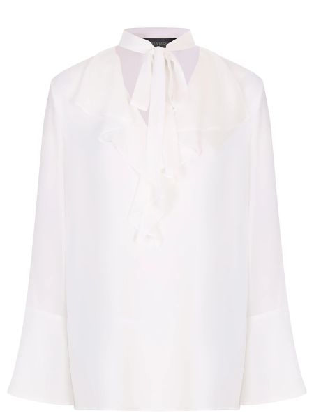 Шифоновая блузка Elena Miro белая