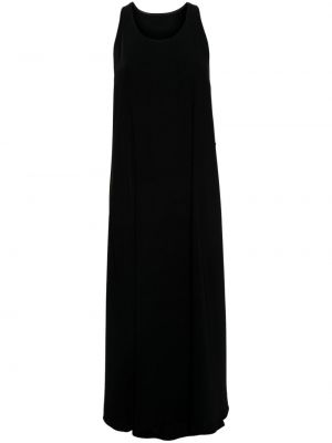 Asimetriškas suknele Mm6 Maison Margiela juoda