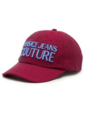 Cappello con visiera Versace Jeans Couture rosso