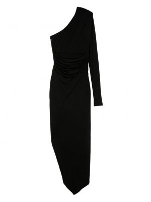 Drapované večerní šaty Pinko černé